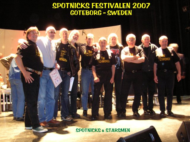 sweden : Starsmen and Spotnicks - Goteborg 2007