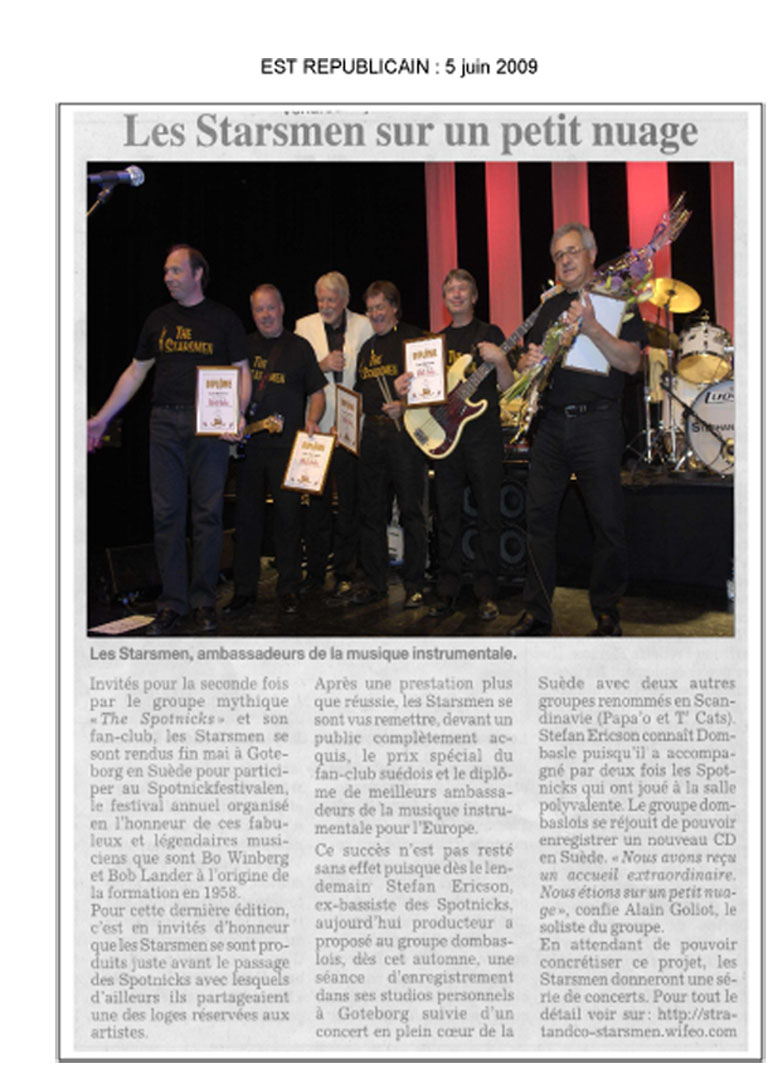 article ESR REP Su�de 2009